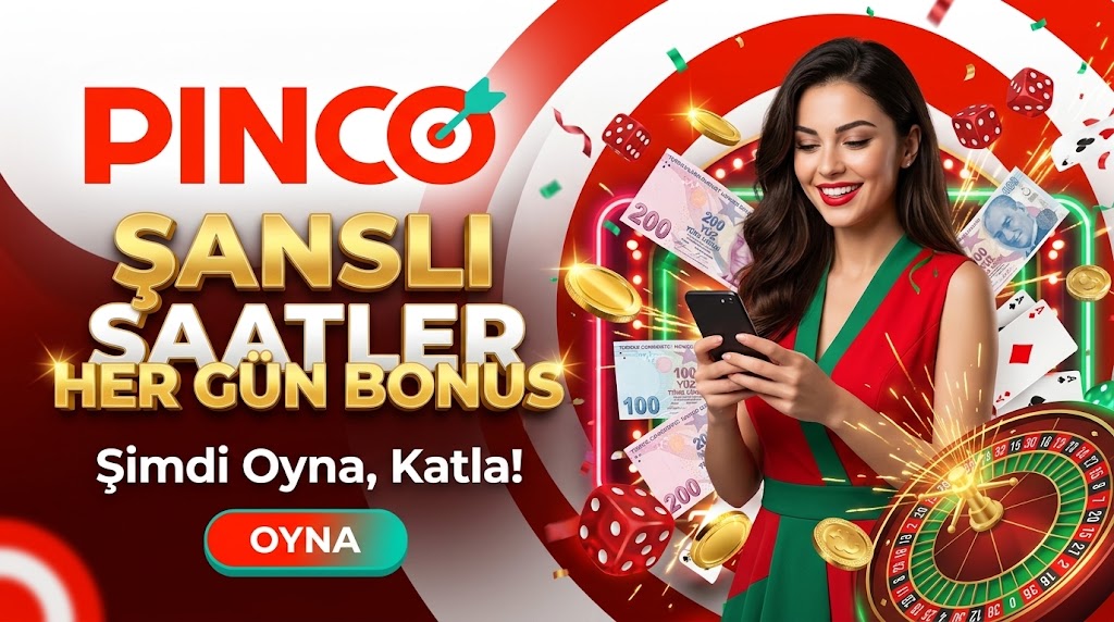 Pinco mobil slot oynama ekranı